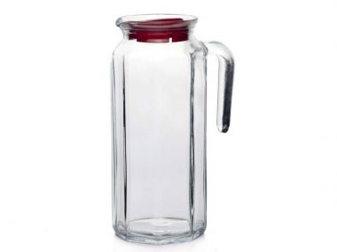 Кувшин PSB80051Кошем1000мл.с крыш.красн.
