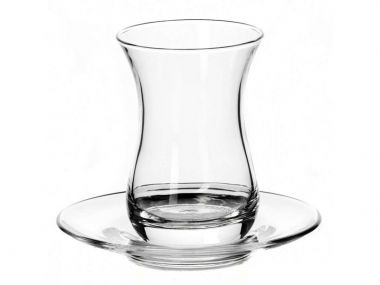 Армуду с блюдцами PSB96308 6шт.160мл.