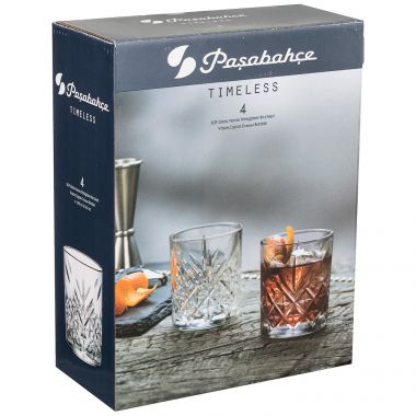 НАБОР СТАКАНОВ ИЗ 4 ШТ.TIMELESS САПФИР 210 МЛ